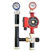 Группа быстрого монтажа Warme (без насоса, с термостатическим клапаном t 35-60) MASKE 40.4