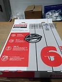 Уцененный товар (замятие ламели): Радиатор алюминиевый ROMMER Optima 500 6 секций боковое подключение (RAL9016)