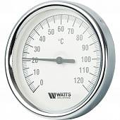 Термометр биметаллический WATTS с погружной гильзой 80 мм