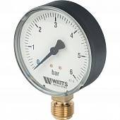 Манометр радиальный WATTS 80 мм давление 6 бар