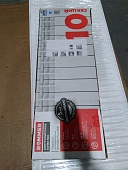 Уцененный товар (трещина на ламели): Радиатор алюминиевый ROMMER Plus 200 10 секций боковое подключение (RAL9016)