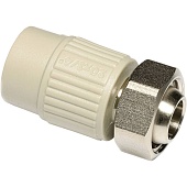 Муфта Ekoplastik ППР с евроконусом и накидной гайкой 20х3/4