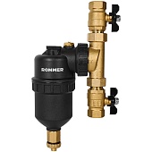 Магнитный сепаратор шлама ROMMER RFW-0081-000820 поворотный, ВР 3/4  корпус- композит