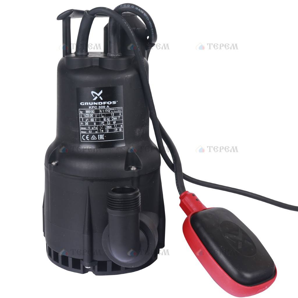 Grundfos KPC Погружной насос для дренажа KPC 300 A – купить в Москве в ...
