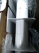 Уцененный товар (трещина на коллекторе): Радиатор биметаллический ROMMER Profi BM 500 8 секции боковое подключение (BI500-80-80-150) (RAL9016)