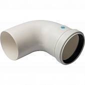 *SCA-8080-000090 STOUT Элемент дымохода конденсац. угол 87° DN80 м/п PP-FE