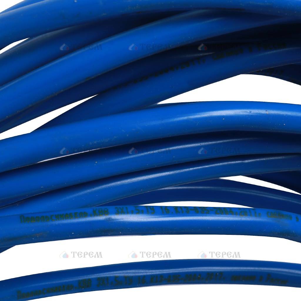 кабель подводный пк - квв - 315 для питьевой воды 3 х 1,5 мм 2. кабель подольск. кабель подводный 3x0,75. кабельный завод г. кабель подольск.