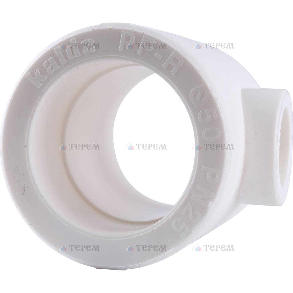 Kalde Тройник переходной для полипропиленовых труб 50x25x50 – купить в ...