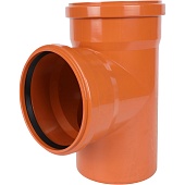 Тройник Sinikon D160 x 160 x 87° для нар. канализации