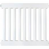 Трубчатый стальной радиатор КЗТО РС 1-500-9 секций 1/2 боковое подключение RAL9010