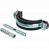 Комплект STOUT хомут+шпилька шуруп +дюбель пластиковый 2 (59-65)