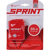 Уплотнительная нить СантехМастерГель Sprint 50м бокс+50м катушка,блистер