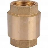 Клапан обратный пружинный муфтовый STOUT с пластиковым седлом