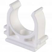 Крепление Политэк d=25 для полипропиленовых труб под сварку (цвет белый)