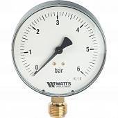 Манометр радиальный WATTS 100мм 1/2 давление 6 бар